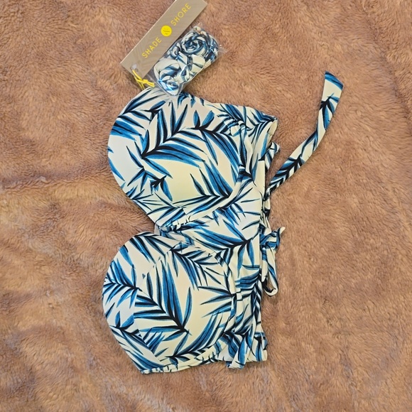 NWT SHORE & SHADE Bikini Top 34DD-36D - Picture 2 of 6